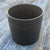 Mat Black Ceramic Container